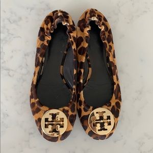 Tory Burch Cheetah Print Flats